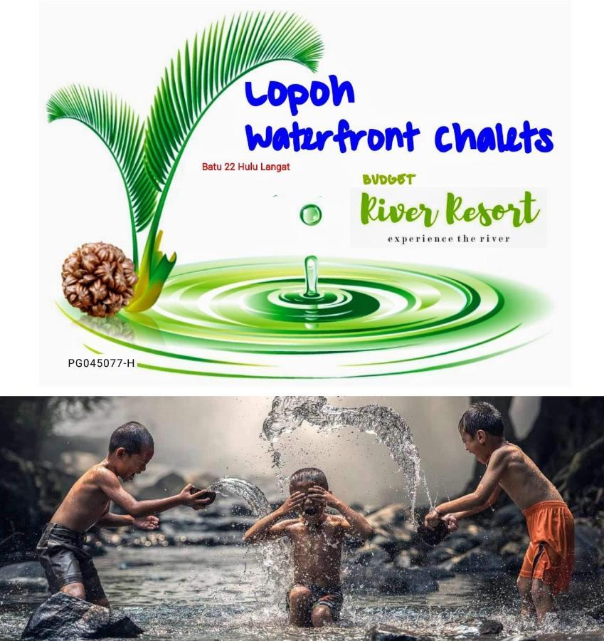 Lopoh Waterfront Budget Chalets Hulu Langat Exterior foto