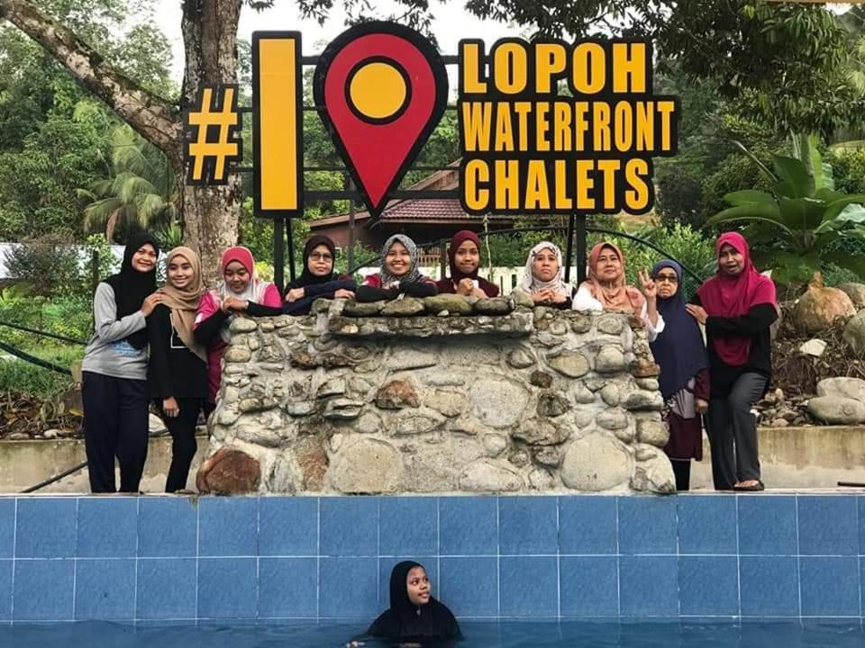 Lopoh Waterfront Budget Chalets Hulu Langat Exterior foto