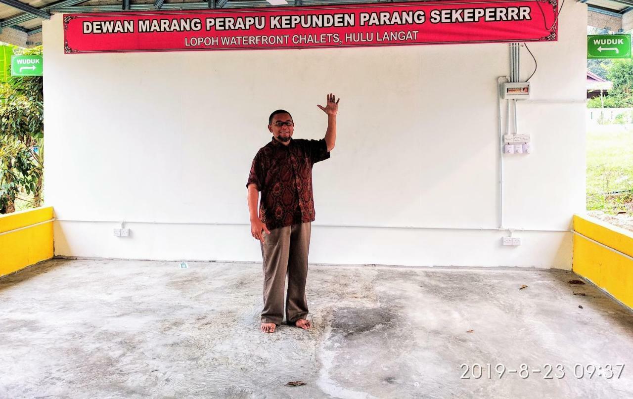 Lopoh Waterfront Budget Chalets Hulu Langat Exterior foto